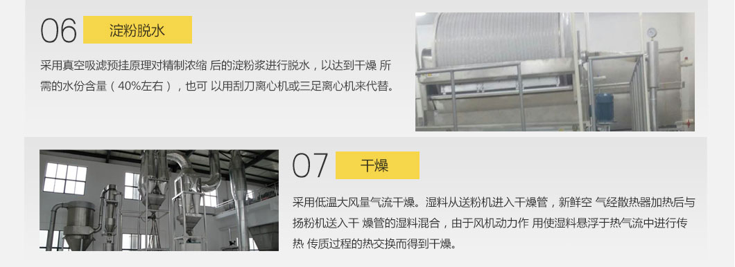 标准型淀粉生产线