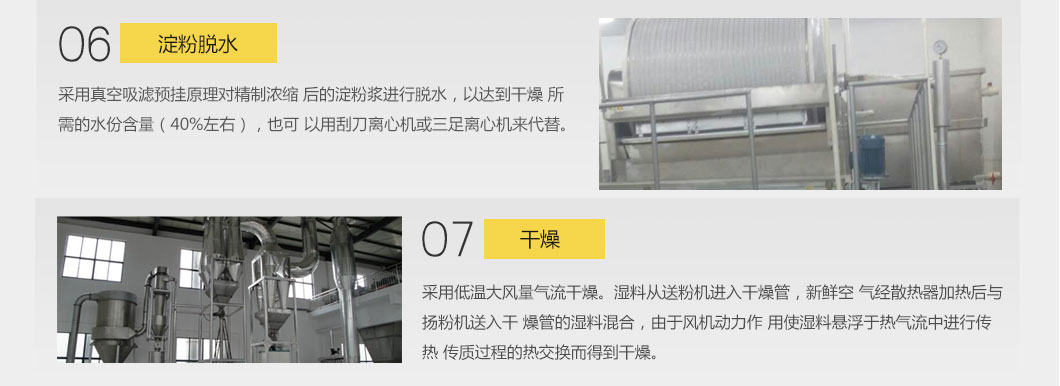 经济型淀粉生产线